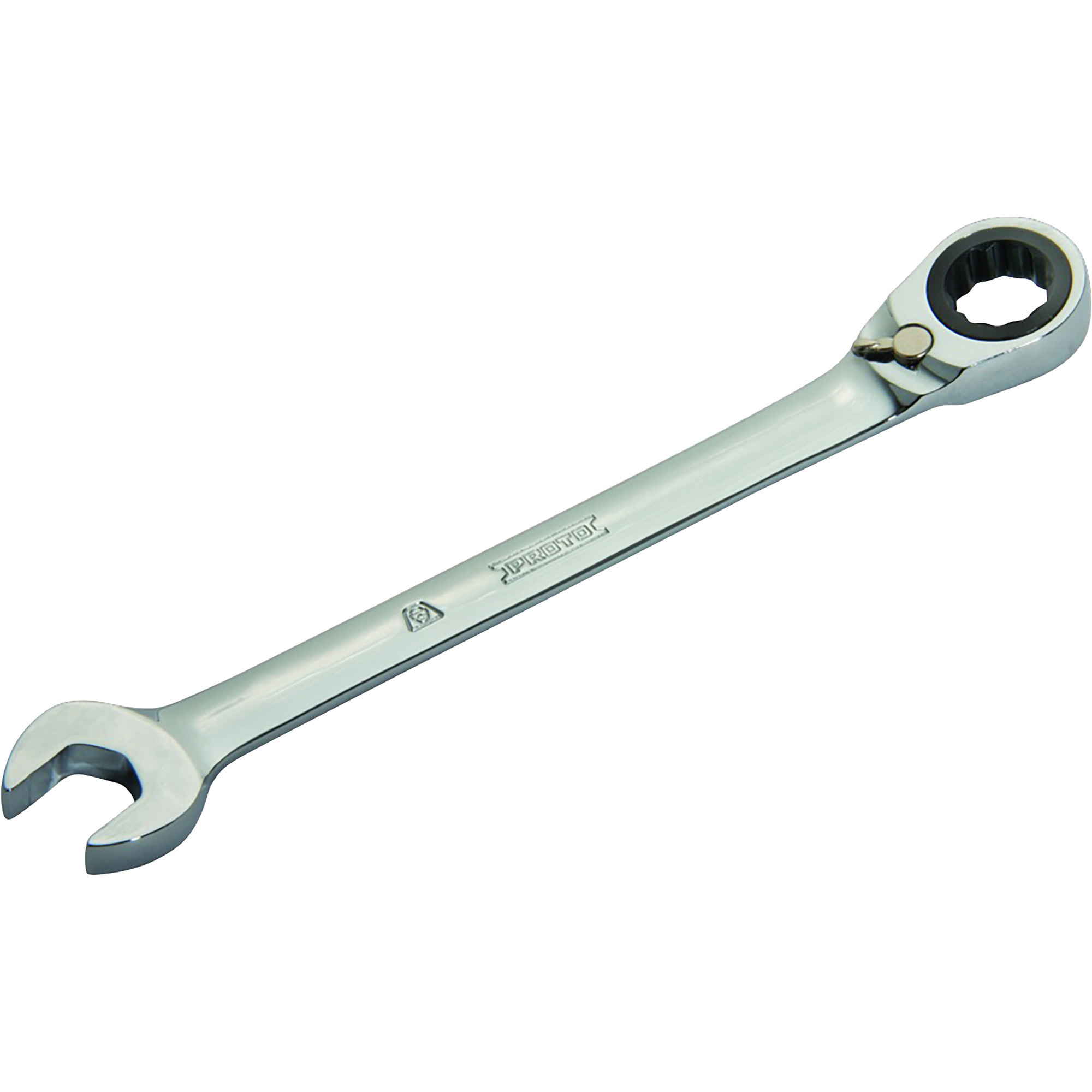 Proto Combination Ratcheting Wrench, 15/16in. SAE, 12-Point, Model# JSCV30T